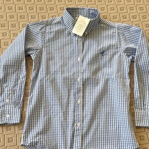 The Beaufort Bonnet Company Men's Blue Plaid Shirt